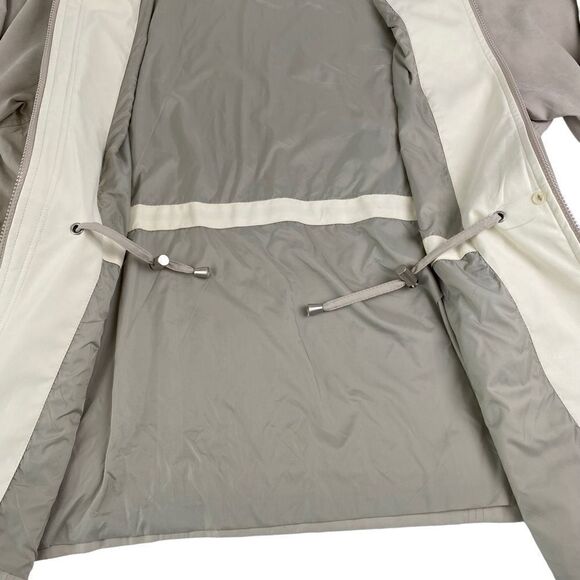 Womens London Fog Parka Hooded Coat Full Zip Size M - Picture 3 of 6